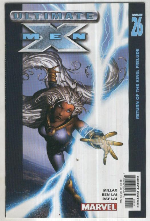 ULTIMATE X-MEN, Vol.1 No.26: Return of the King, Prelude (Marvel 2003)