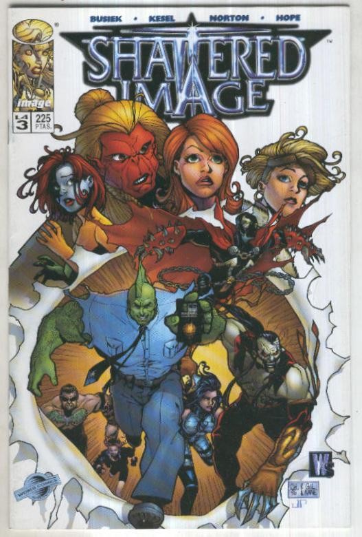 SHATTERED IMAGE, Vol.1: Numero 03 (World Comics 1997)