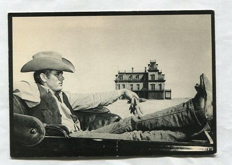 Postal 015627: James Dean en Gigantes