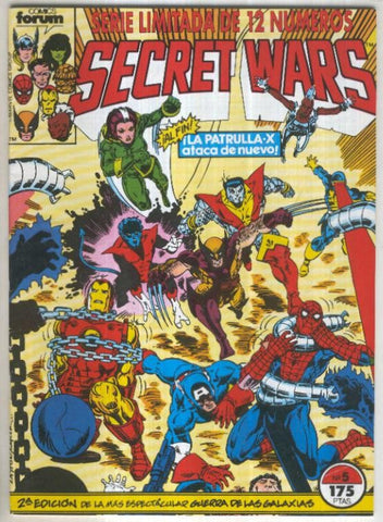 Secret Wars numero 05: La batalla de los 4 ejercitos