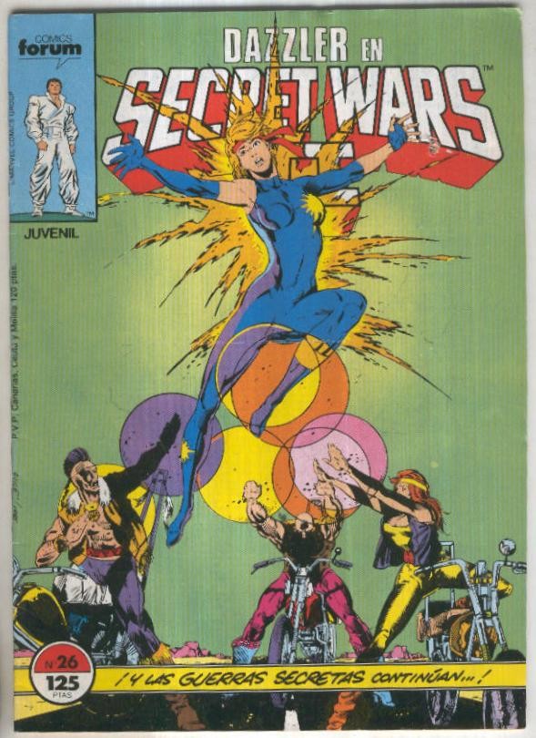 Secret Wars II numero 26: Dazzler