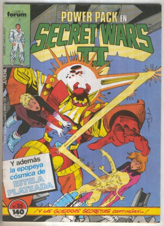 Secret Wars II numero 35: Power Pack
