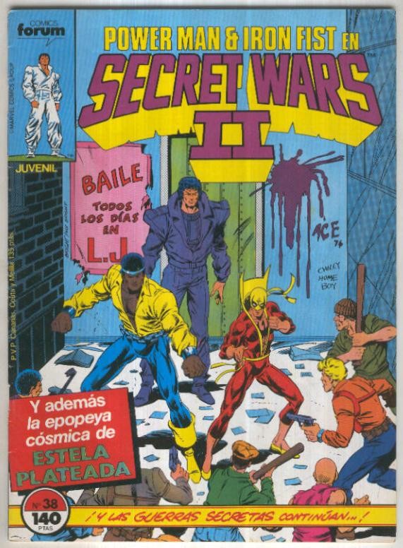 Secret Wars II numero 38: Power Man & Iron Fist