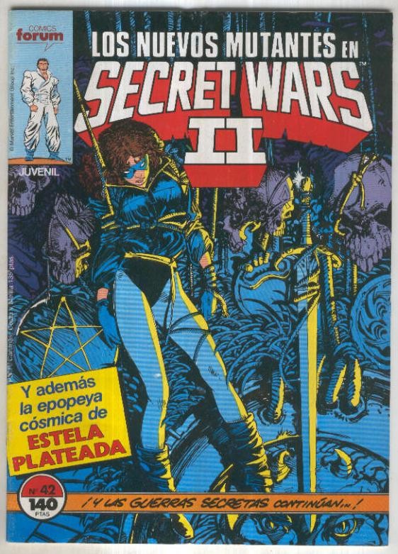 Secret Wars II numero 42: Los Nuevos Mutantes