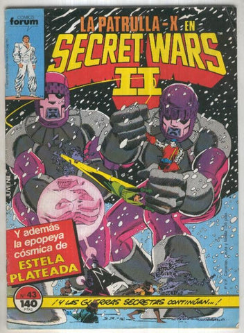 Secret Wars II numero 43: La Patrulla X