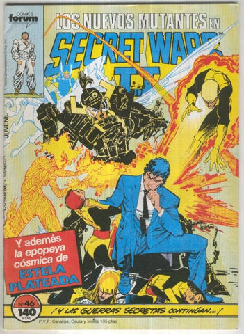 Secret Wars II numero 46: Los nuevos mutantes