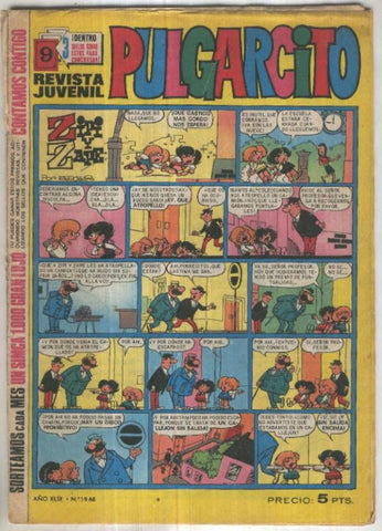 Pulgarcito numero 1968 (aviejado) 