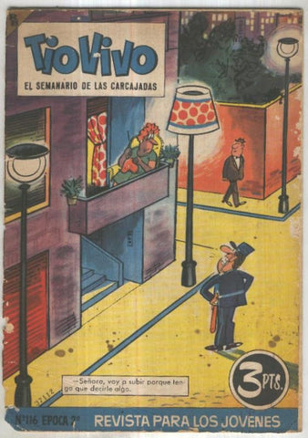 Tio Vivo segunda epoca numero 116  (aviejado y con pequeños rotos y las hojas sueltas) 