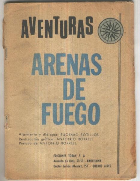 Aventuras numero 11 : Arenas de fuego (falta la cubierta)