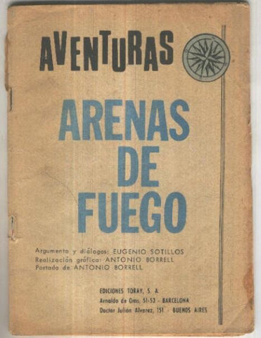 Aventuras numero 11 : Arenas de fuego (falta la cubierta)