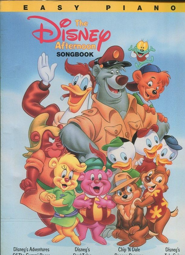 The Disneys: Afternoon songbook , easy piano