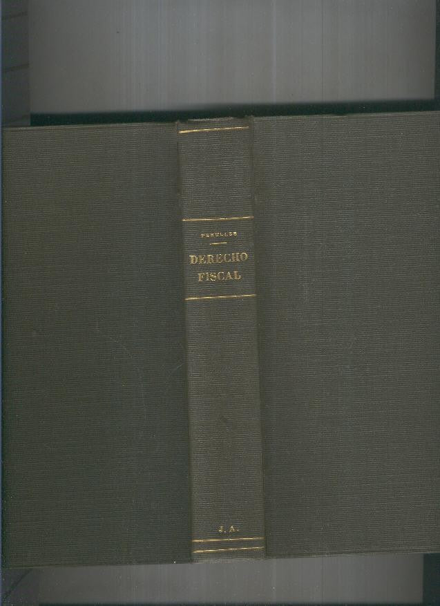 Manual de derecho fiscal