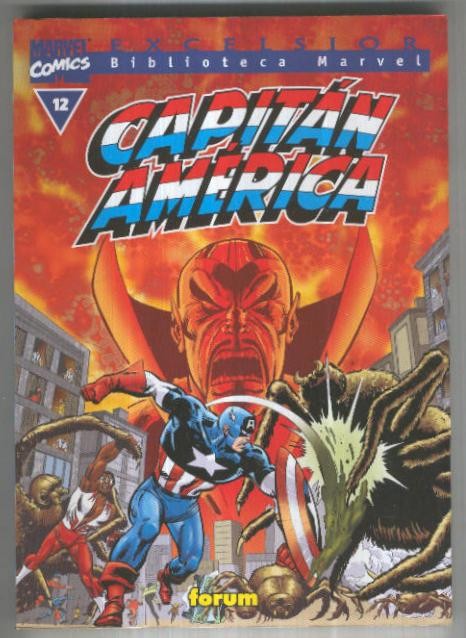 Excelsior Biblioteca Marvel: El Capitan America numero 12