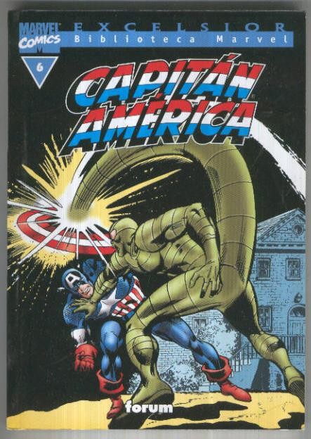 Excelsior Biblioteca Marvel: El Capitan America numero 06