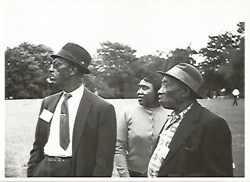 POSTAL 54067: The Blues. Fred and Annie Mae McDowell with Mississippi John Hurt. 1964