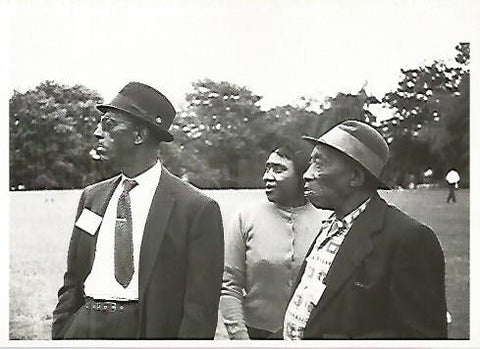 POSTAL 54067: The Blues. Fred and Annie Mae McDowell with Mississippi John Hurt. 1964