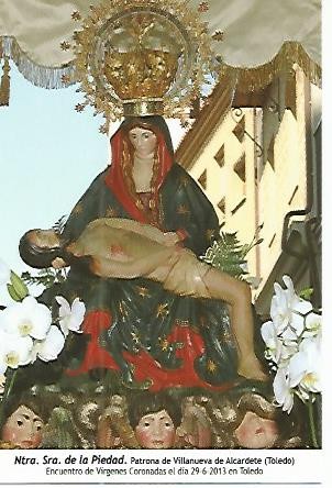 POSTAL 54095: Nuestra Señora de la Piedad. Villannueva de Acardete. Toledo