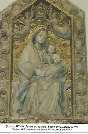 POSTAL 54105: Santa Maria de Jesus (s. XV). Avila