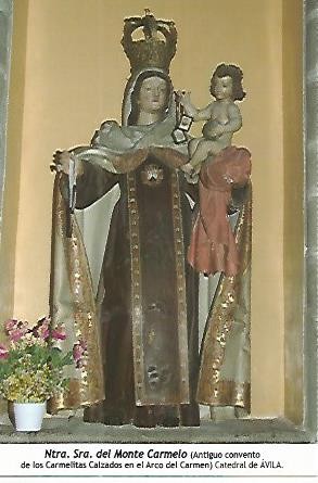 POSTAL 54112: Nuestra Señora del Monte Carmelo. Avila