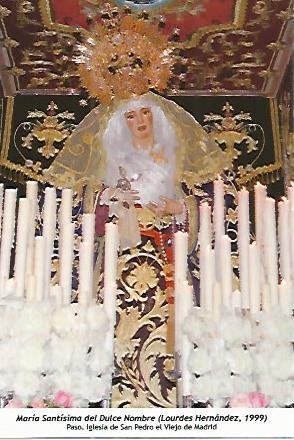 POSTAL 54132: Maria Santisima del Dulce Nombre. Madrid
