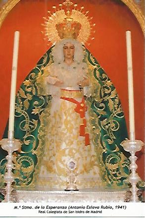 POSTAL 54139: Maria Santisima de la Esperanza. Madrid