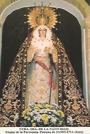 POSTAL 54155: Nuestra Señora de la Natividad. Jamilena. Jaen