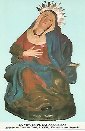 POSTAL 54163: Virgen de las Angustias. Segovia