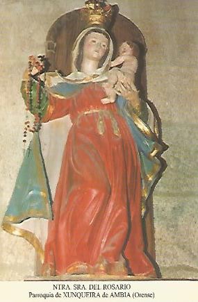 POSTAL 54168: Nuestra Señora del Rosario. Xunqueira de Ambia. Orense