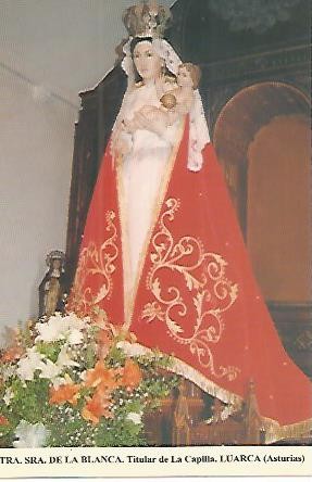 POSTAL 54184: Nuestra Señora de la Blannca. Luarca. Asturias