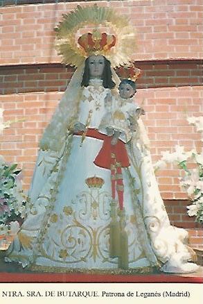 POSTAL 54187: Nuestra Señora de Butarque. Leganes. Madrid