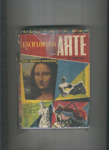 Enciclopedia del arte (sobrecubierta con rotos)