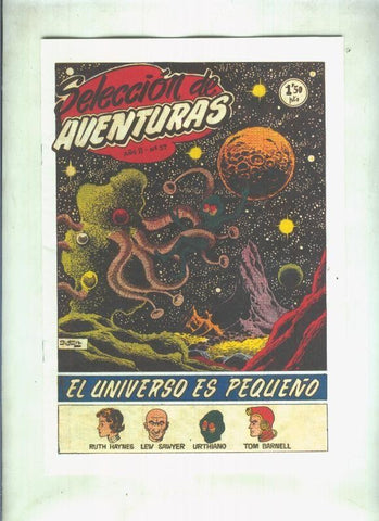 Facsimil: Seleccion de Aventuras de Toray numero 057: El universo es pequeño