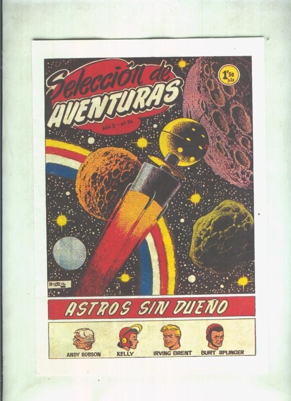 Facsimil: Seleccion de Aventuras de Toray numero 056: Astros sin dueño