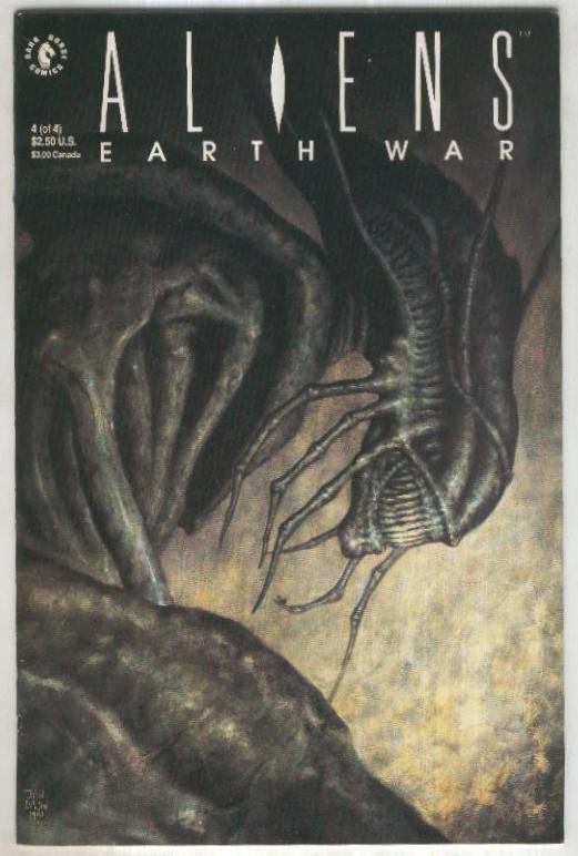 ALIENS EARTH WAR Vol.1: Numero 04 (Dark Horse 1990)