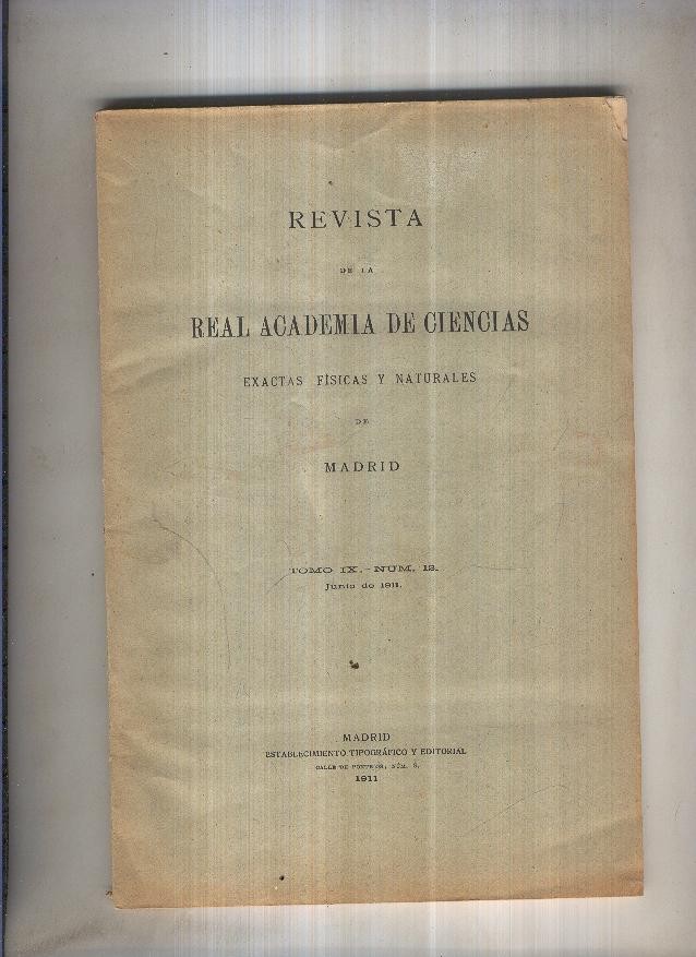REVISTA DE LA ACADEMIA DE CIENCIAS