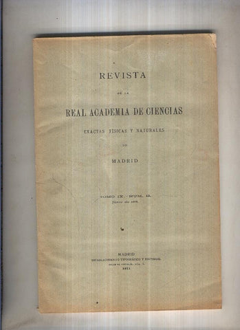 REVISTA DE LA ACADEMIA DE CIENCIAS
