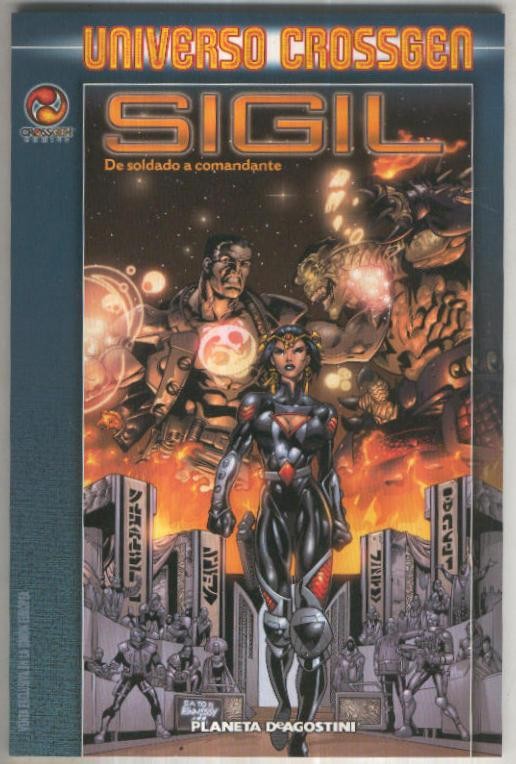 UNIVERSO CROSSGEN: SIGIL - De Soldado a Comandante (Planeta 2003)