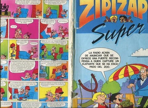 Super Zipi y Zape  numero 05 (procede de tomo retapado)