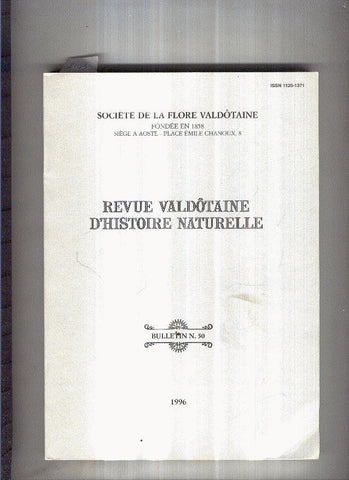 REVUE VALDOTAINE HISTOIRE NATURELLE bulletin numero 043