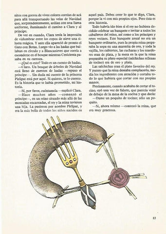 LAMINA 1891: Ilustracion de E. Petiiska y D. Berkova para Cascanueces