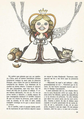 LAMINA 1894: Ilustracion de E. Petiiska y D. Berkova para Cascanueces