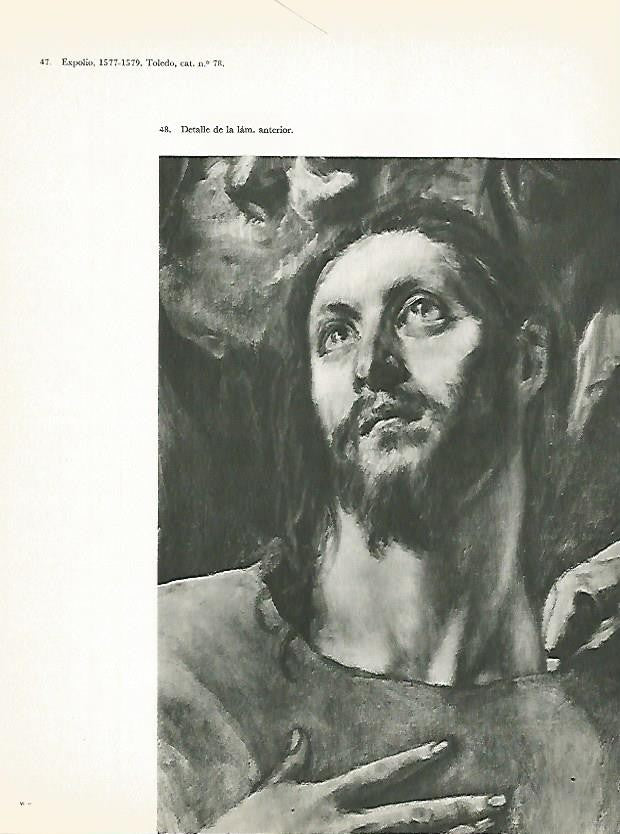 LAMINA 1975: EL GRECO. Expolio (detalle)