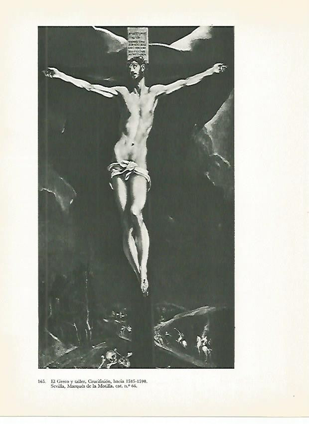 LAMINA 2027: El Greco y taller. Crucifixion