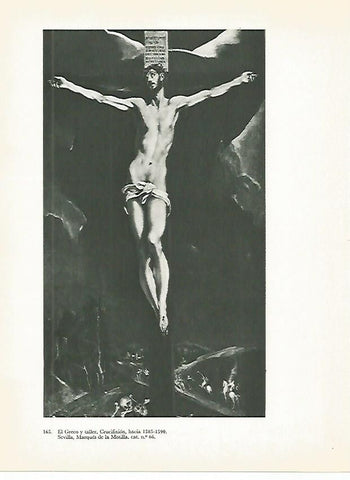LAMINA 2027: El Greco y taller. Crucifixion