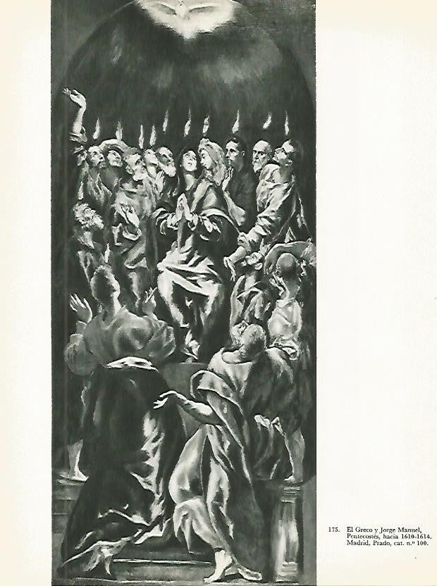 LAMINA 2032: El Greco y Jorge Manuel. Pentecostes
