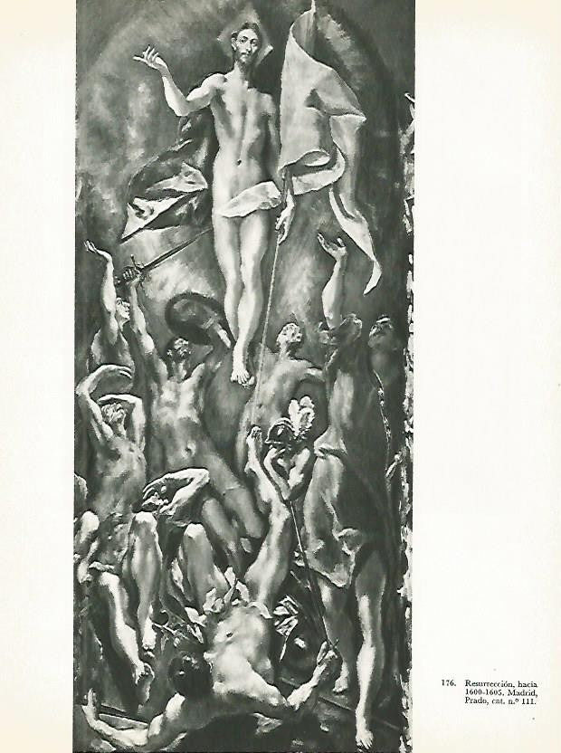 LAMINA 2033: EL GRECO. Resurreccion