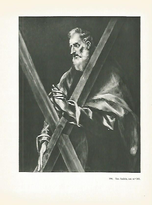 LAMINA 2040: EL GRECO. San Andres
