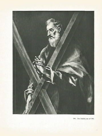 LAMINA 2040: EL GRECO. San Andres