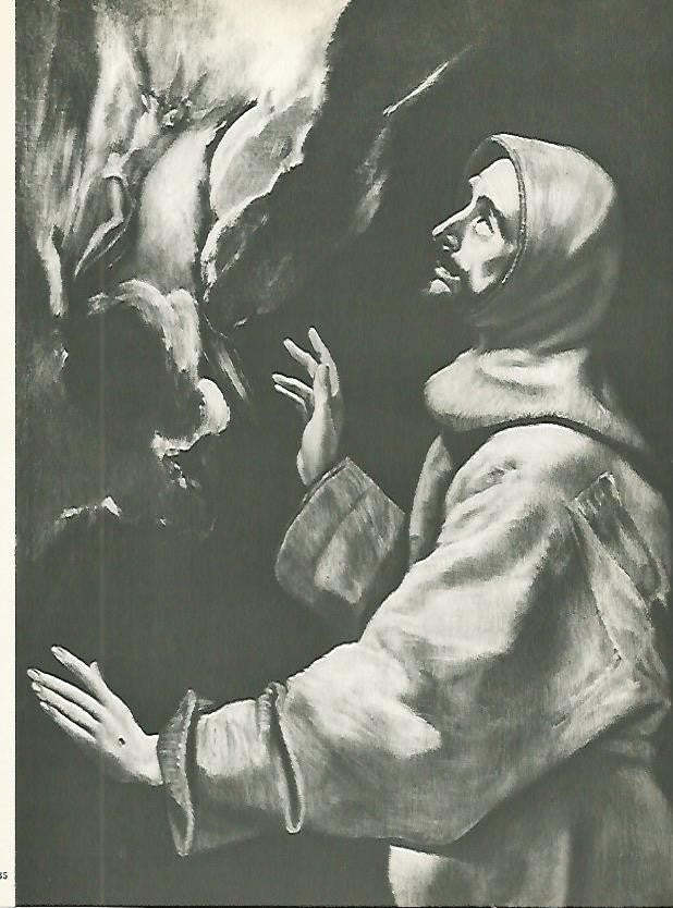 LAMINA 2062: El Greco. Estigmatizacion de San Francisco