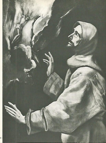 LAMINA 2062: El Greco. Estigmatizacion de San Francisco